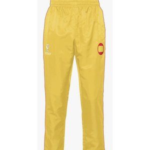 Qatar FIFA World Cup 2022 Contrast Training Track Pants Spain Yellow XXL NWT